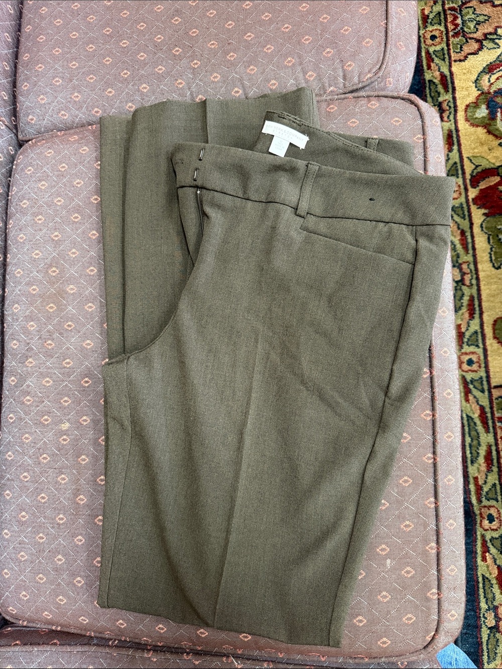 New York & Company Women’s Olive Dress Pants